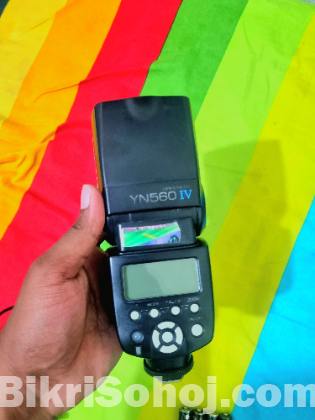 Yn 560 IV flashlight